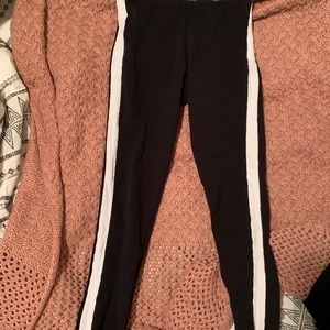 H&M stripe leggings